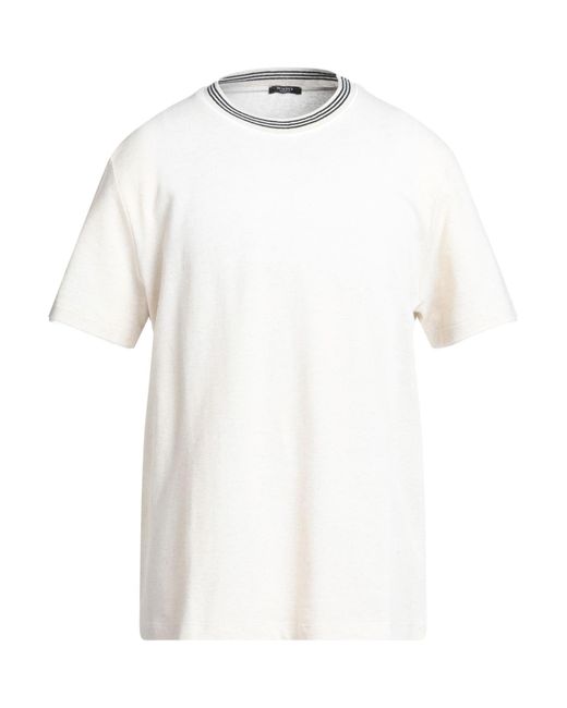 Peserico White T-shirt for men