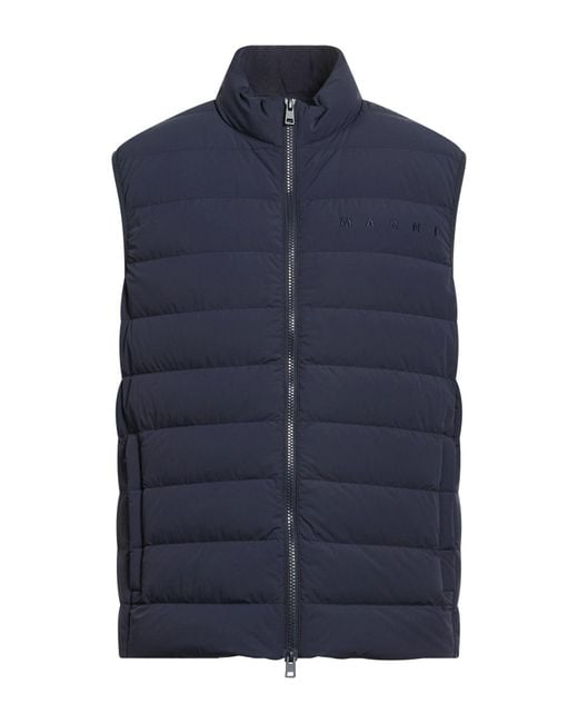 Marni Blue Gilet for men