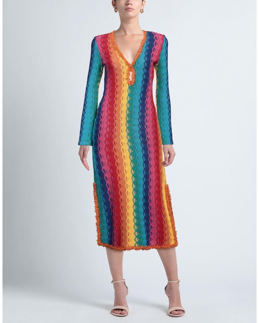 Alexis Blue Midi Dress