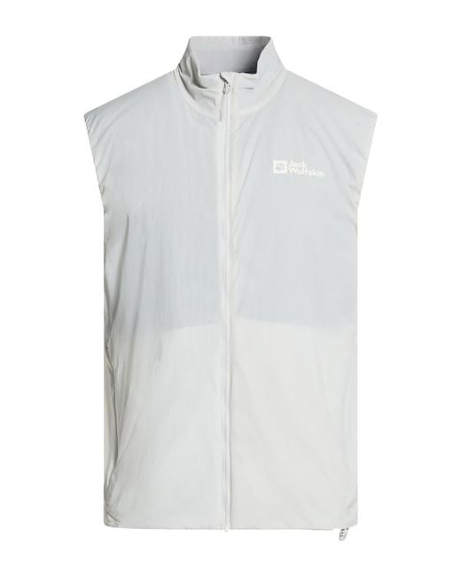 Jack Wolfskin White Light Vest Recycled Polyamide, Elastane for men
