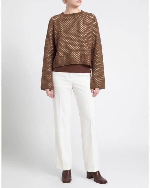 Pullover Shirtaporter de color Brown