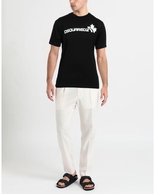 Camiseta DSquared² de hombre de color Black