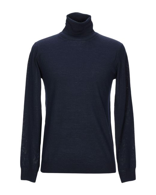 Paolo Pecora Blue Turtleneck for men