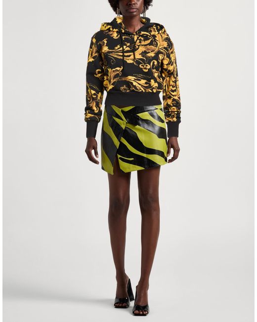 Versace Jeans Couture Black Sweatshirt Cotton