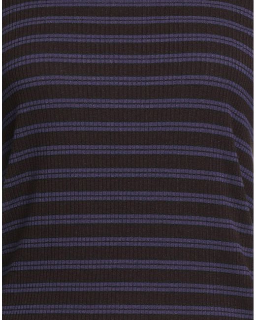 Ottod'Ame Blue Turtleneck Viscose, Elastane