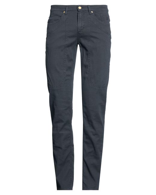 Jeckerson Blue Trouser for men