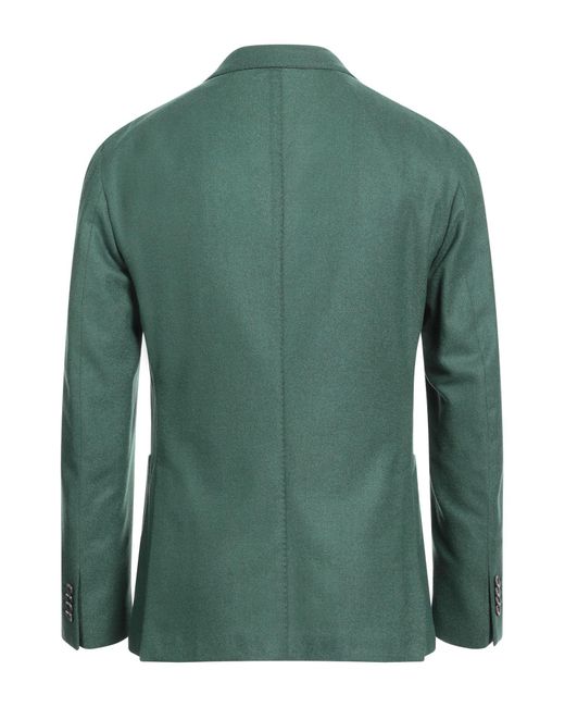 Boglioli Green Suit Jacket for men