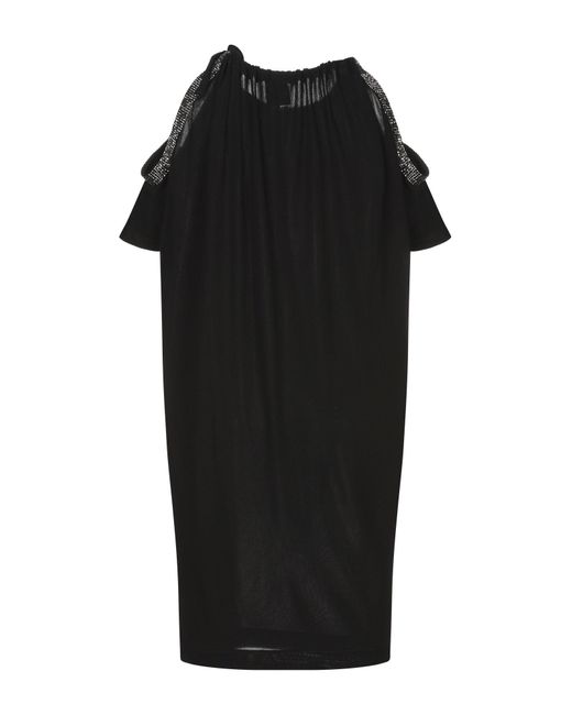 Vestido midi de Gaelle Paris de color Negro | Lyst