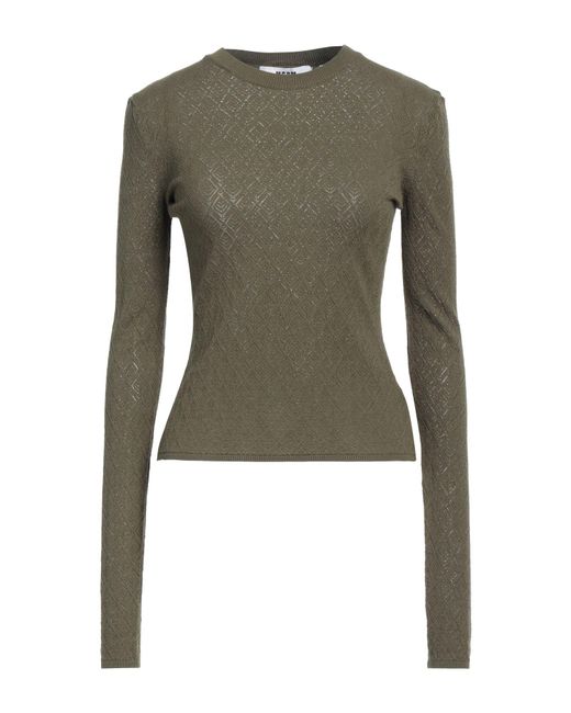 MSGM Green Jumper