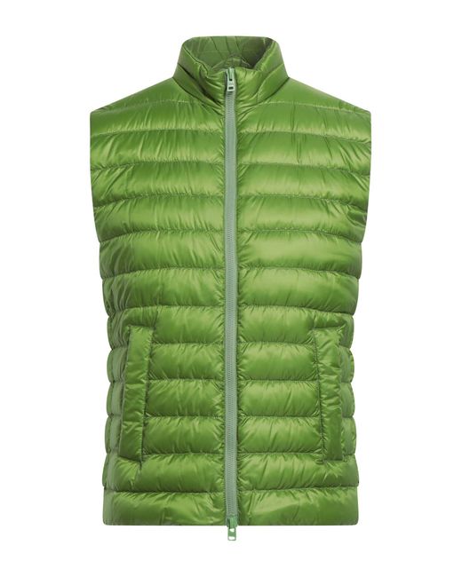 Herno Green Vests for men