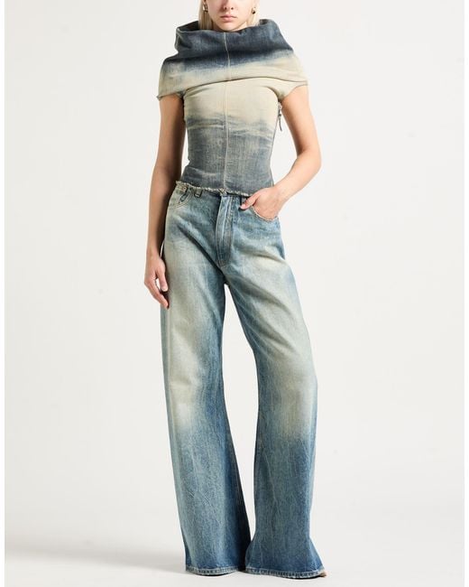 Top Rick Owens de color Blue