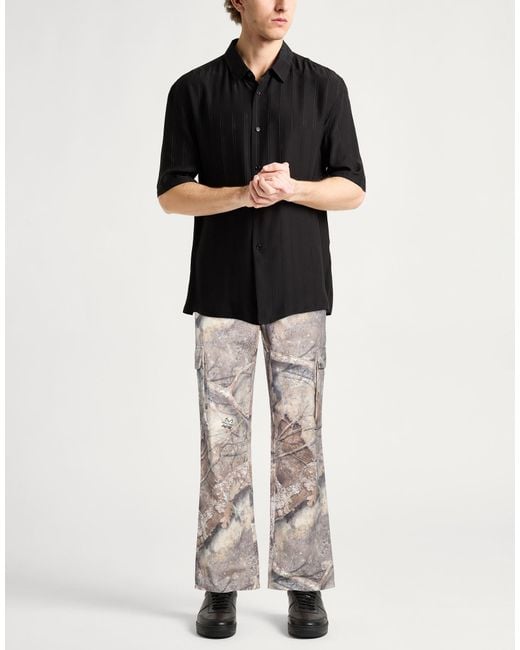 Represent Gray Taupe Pants Cotton for men