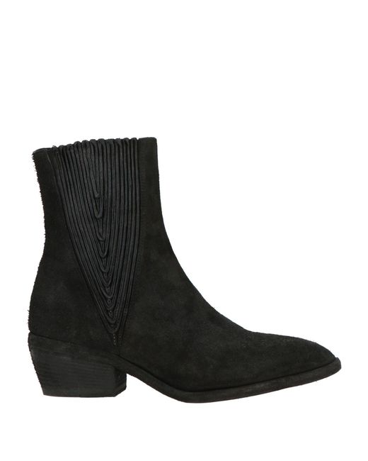 Fauzian Jeunesse Black Ankle Boots Leather