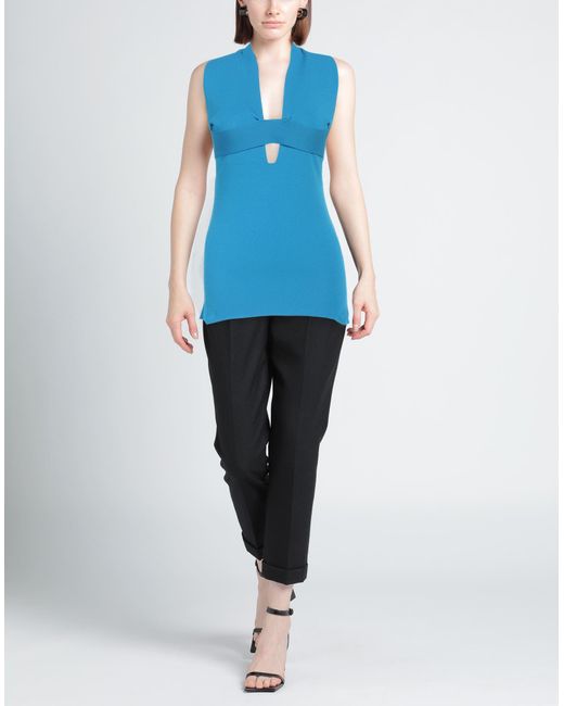 Akep Blue Top Ecovero Viscose, Polyester