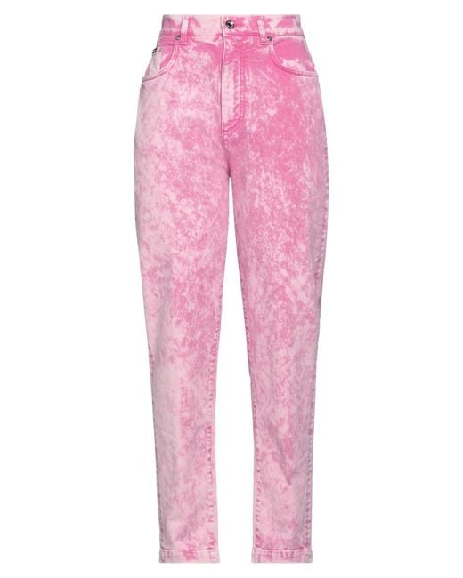 Dolce & Gabbana Pink Jeanshose