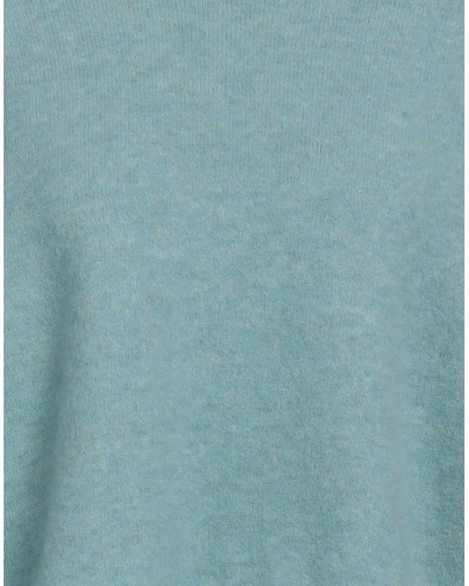Barena Blue Turtleneck Alpaca Wool, Polyamide, Wool, Elastane