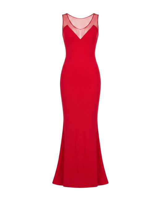Norma Kamali Red Maxi Dress