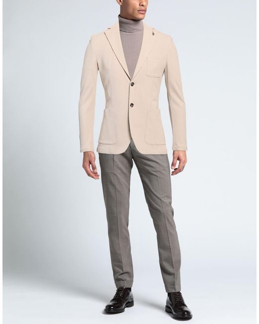 Paoloni Natural Blazer for men