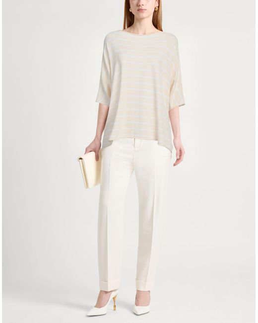 Liviana Conti Natural Sweater Viscose, Polyamide