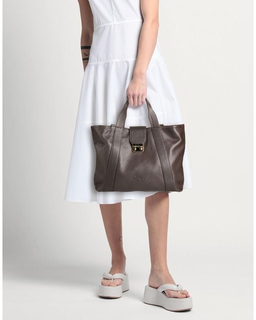 Exte Brown Handbag