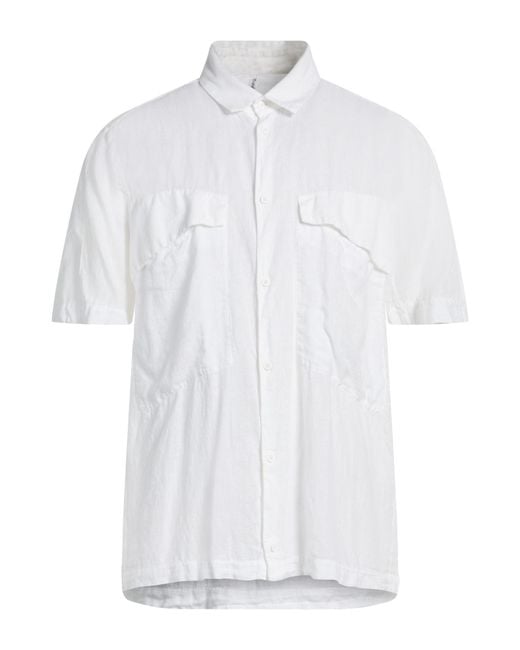 Camisa Transit de hombre de color White