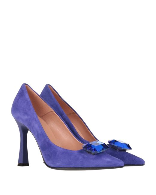 Ovyè Purple Pumps