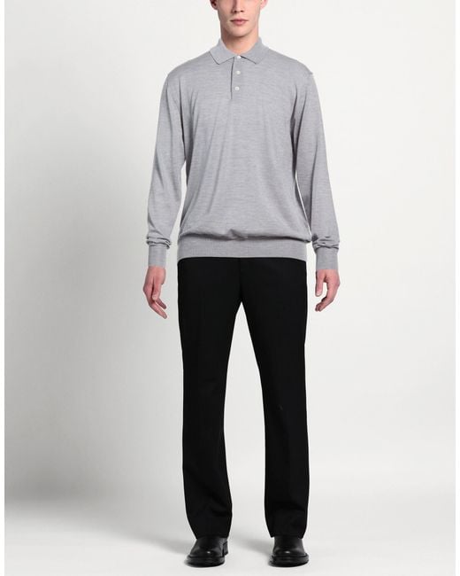 Pullover Luigi Borrelli Napoli de hombre de color Gray