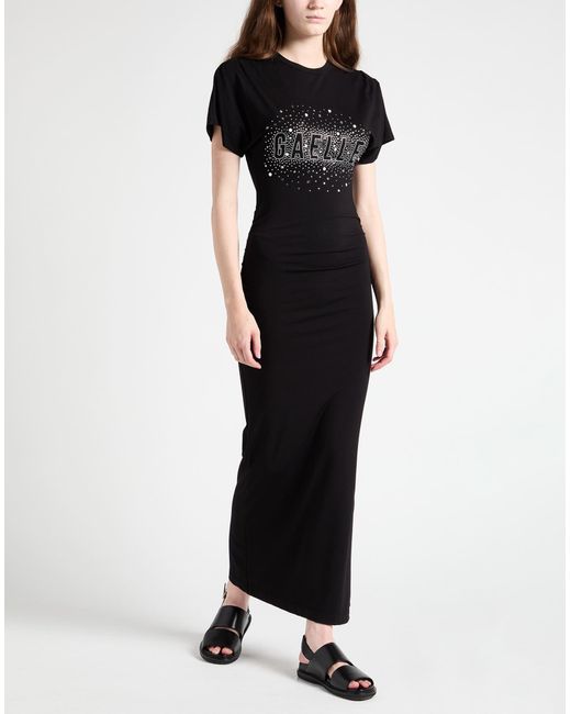 Gaelle Paris Black Maxi-Kleid