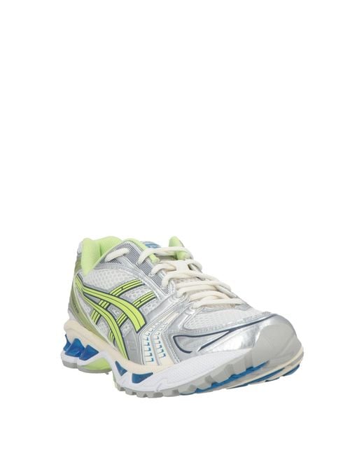 Asics Green Gel-Kayano 14 Lime Sneakers Textile Fibers for men