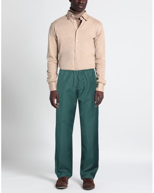 Pantalone di Lanvin in Green da Uomo