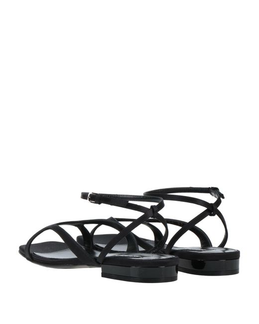 Sergio Rossi Black Sandals