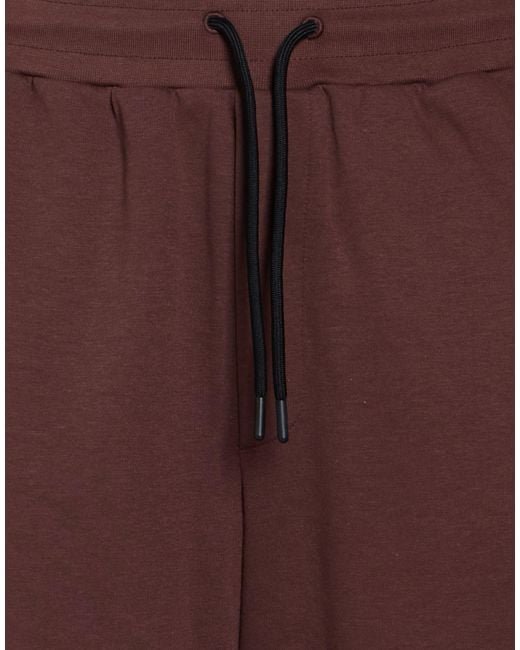 EA7 Purple Pants Polyester, Cotton, Elastane for men