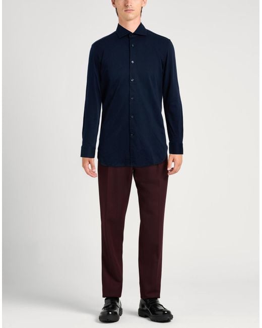 Camicia di Caliban in Blue da Uomo