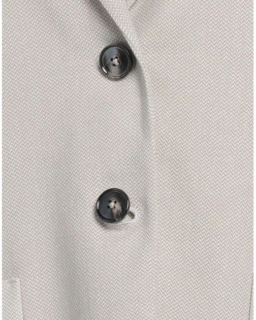 Circolo 1901 Gray Blazer Cotton, Elastane