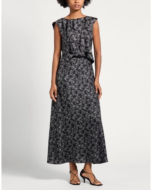 Max Mara Black Maxi Dress