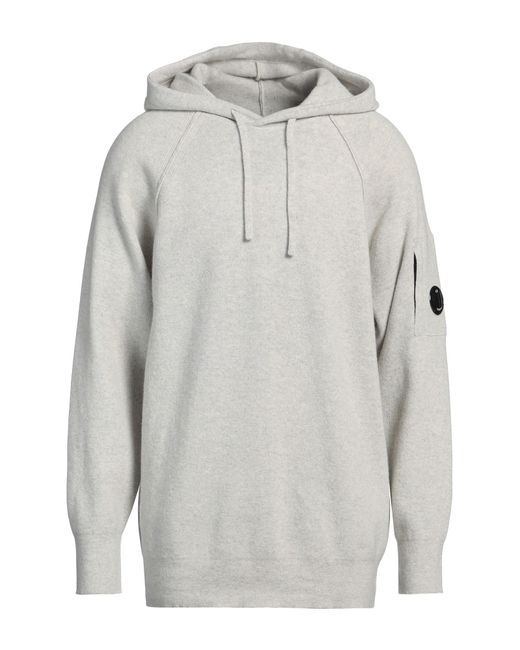 C P Company Gray Light Sweater Wool, Polyamide for men
