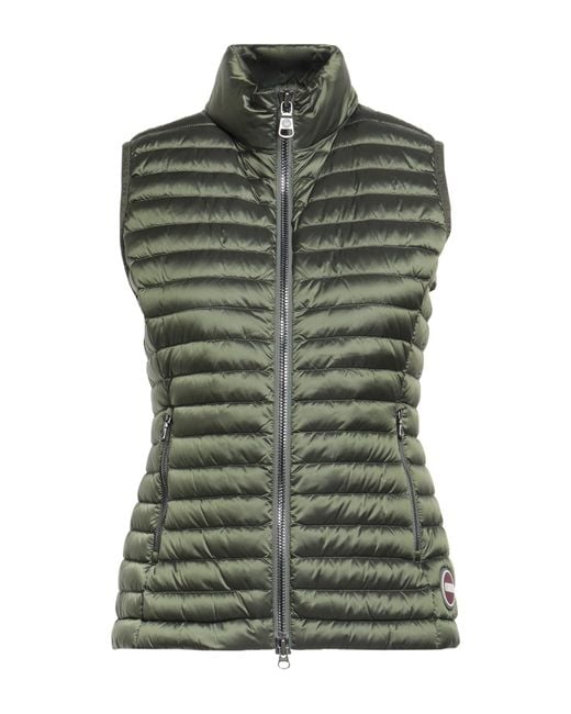 Colmar Green Military Vest Polyamide