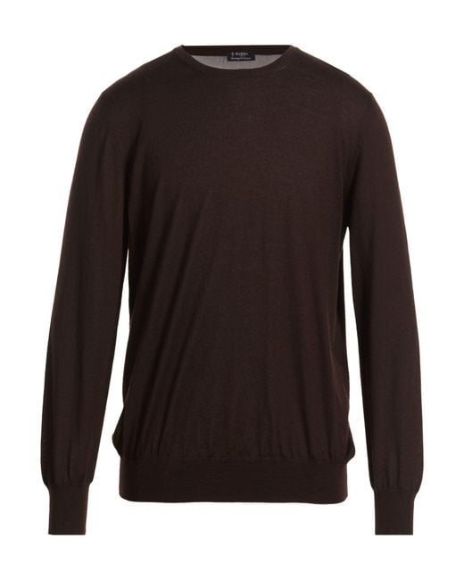 Pullover Barba Napoli de hombre de color Brown