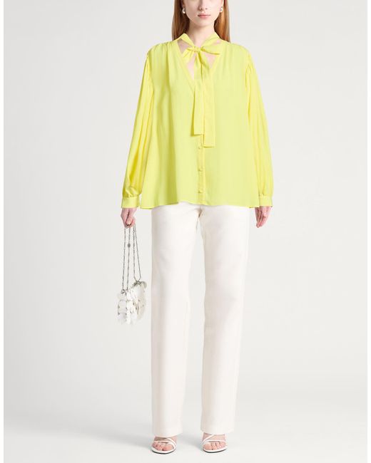 MSGM Yellow Hemd