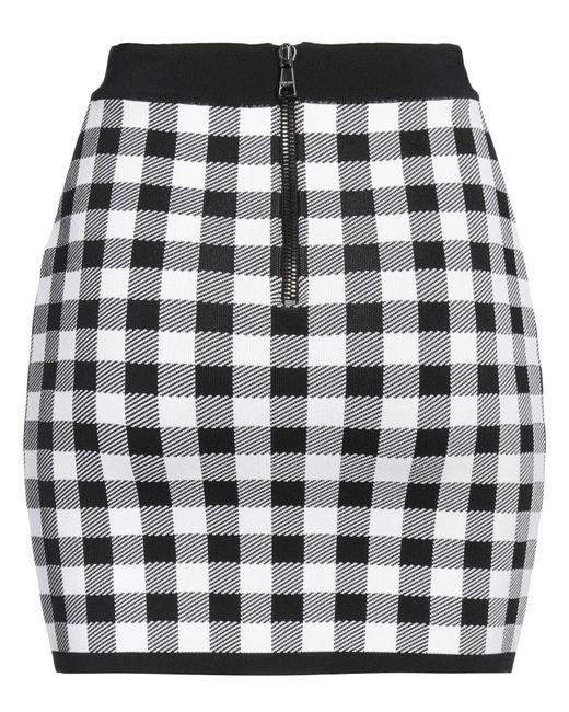 Balmain Black Mini Skirt