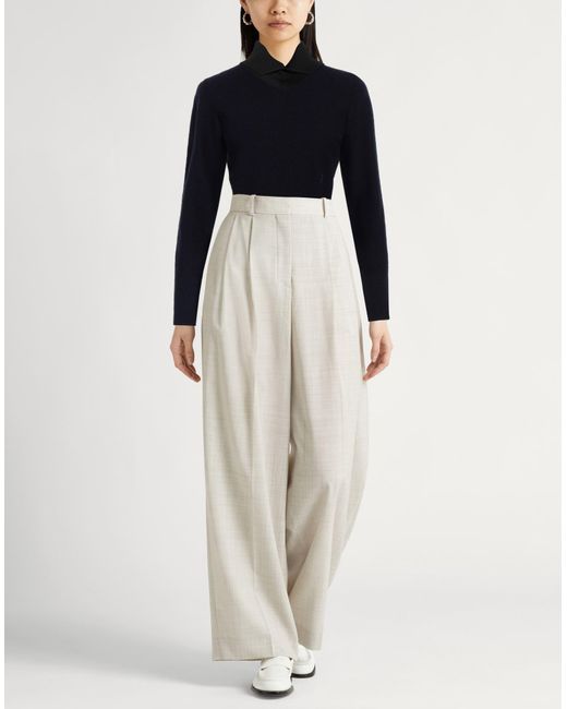 Jil Sander Blue Midnight Turtleneck Wool, Viscose