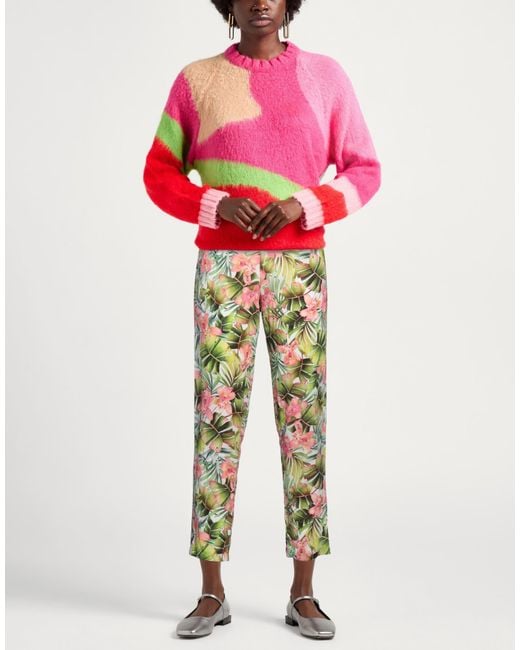 Liu Jo Green Pants Viscose