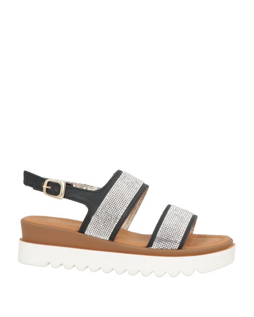 Divine Follie Black Sandale