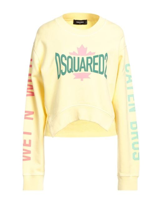 DSquared² Yellow Sweatshirt