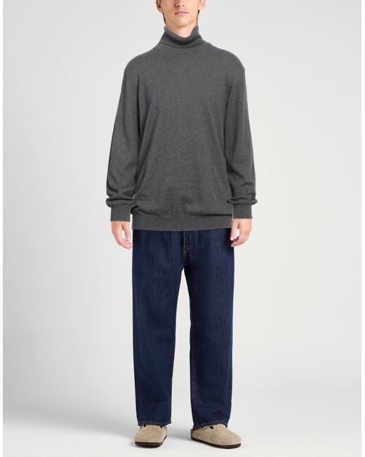 Dondup Gray Turtleneck for men