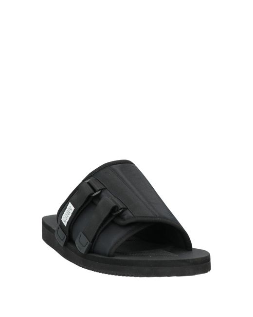 Suicoke Black Sandals for men