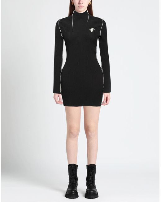 Off-White c/o Virgil Abloh Black Mini Dress