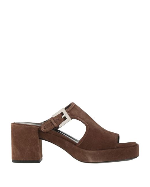 By Far Brown Sandals
