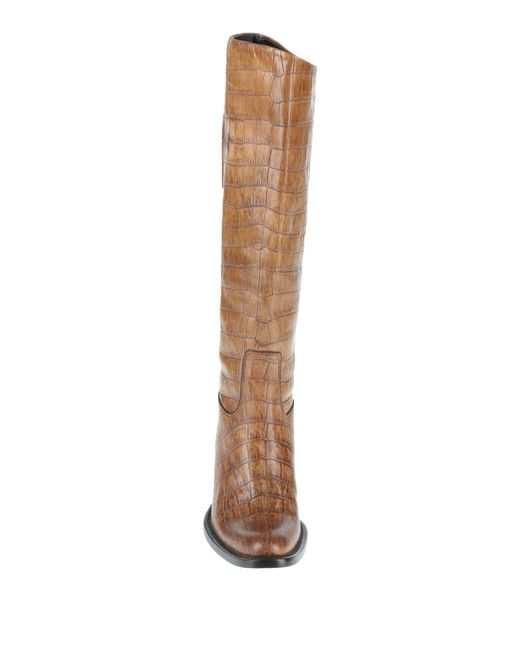 Barbara Bui Brown Boot Leather