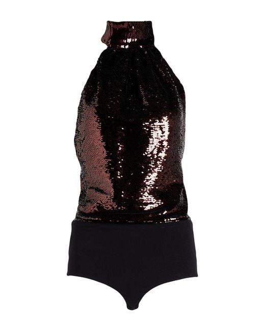 Philosophy Di Lorenzo Serafini Black Bodysuit